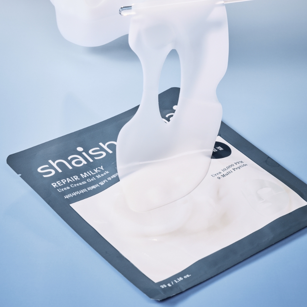 内からツヤめく弾力肌に。ミルキークリーム ゲルマスク。shaishaishai リペアミルキー クリームジェルマスク シャイシャイシャイ